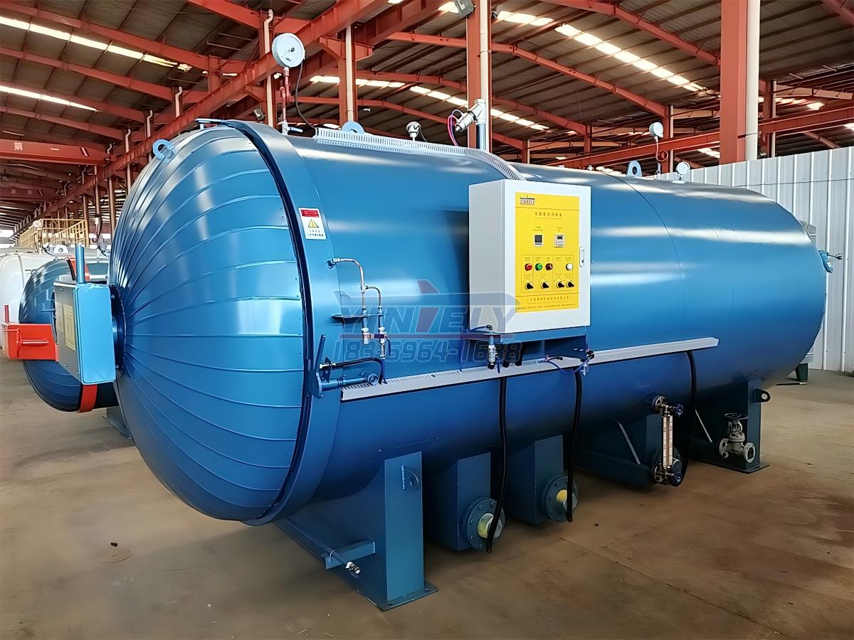 電蒸汽半自動電纜絕緣處理硫化罐